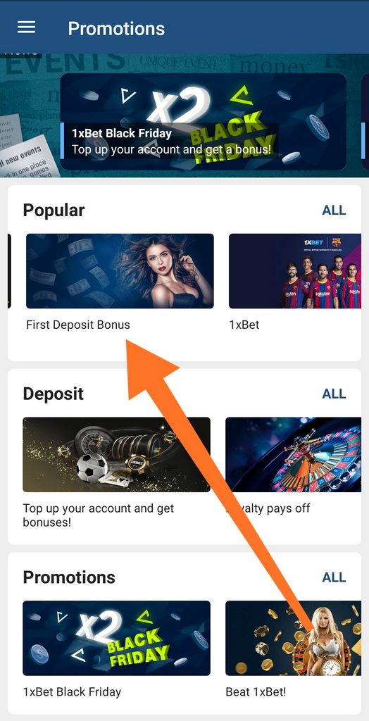 Aplikasi 1xBet (1xbet Mobile) - Unduh APK 1xBet